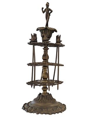 Lot 333 - FRENCH 19TH CENTURY COTTON REED / THREAD HOLDER