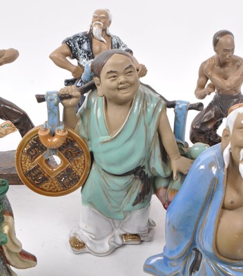 Lot 31 - LARGE COLLECTION OF CHINESE MUD MEN FIGURINES