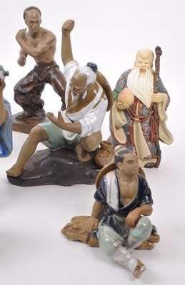 Lot 31 - LARGE COLLECTION OF CHINESE MUD MEN FIGURINES