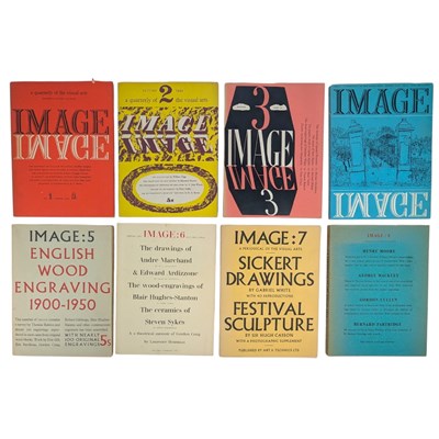 Lot 137 - ART INTEREST - IMAGE: A PERIODICAL OF THE VISUAL ARTS, 8 VOLS FROM 1949-52