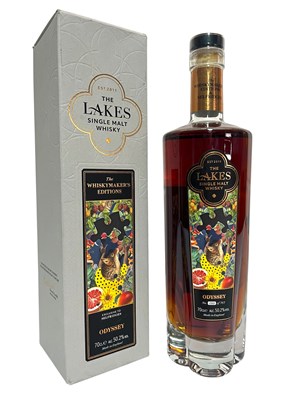 Lot 168 - THE LAKES SINGLE MALT SCOTCH WHISKY 'ODYSSEY', THE WHISKYMAKER'S EDITIONS BOTTLE