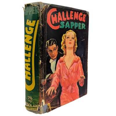 Lot 161 - SAPPER - 1937 CHALLENGE: A BULLDOG DRUMMOND NOVEL, FIRST EDITION