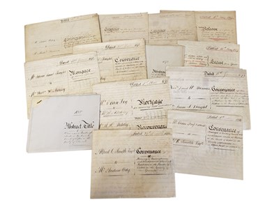 Lot 546 - COLLECTION OF EARLY TO LATE 19TH CENTURY BRISTOL INDENTURES & DEEDS