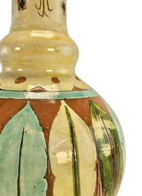 Lot 1 - VIOLET WOODHOUSE FOR DELLA ROBBIA POTTERY - C. 1895-1906 HAND PAINTED POTTERY VASE