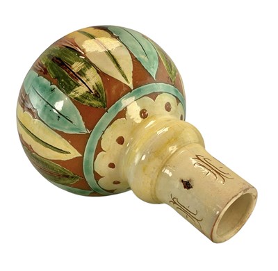 Lot 1 - VIOLET WOODHOUSE FOR DELLA ROBBIA POTTERY - C. 1895-1906 HAND PAINTED POTTERY VASE