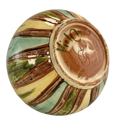 Lot 1 - VIOLET WOODHOUSE FOR DELLA ROBBIA POTTERY - C. 1895-1906 HAND PAINTED POTTERY VASE