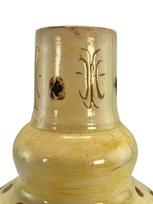 Lot 1 - VIOLET WOODHOUSE FOR DELLA ROBBIA POTTERY - C. 1895-1906 HAND PAINTED POTTERY VASE