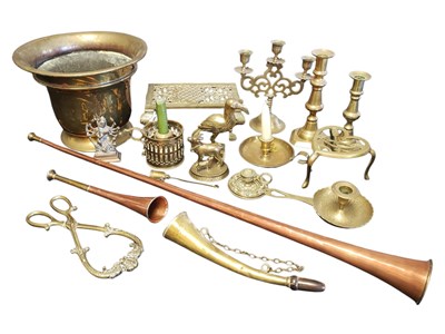 Lot 342 - COLLECTION OF 19TH CENTURY VICTORIAN & LATER BRASS