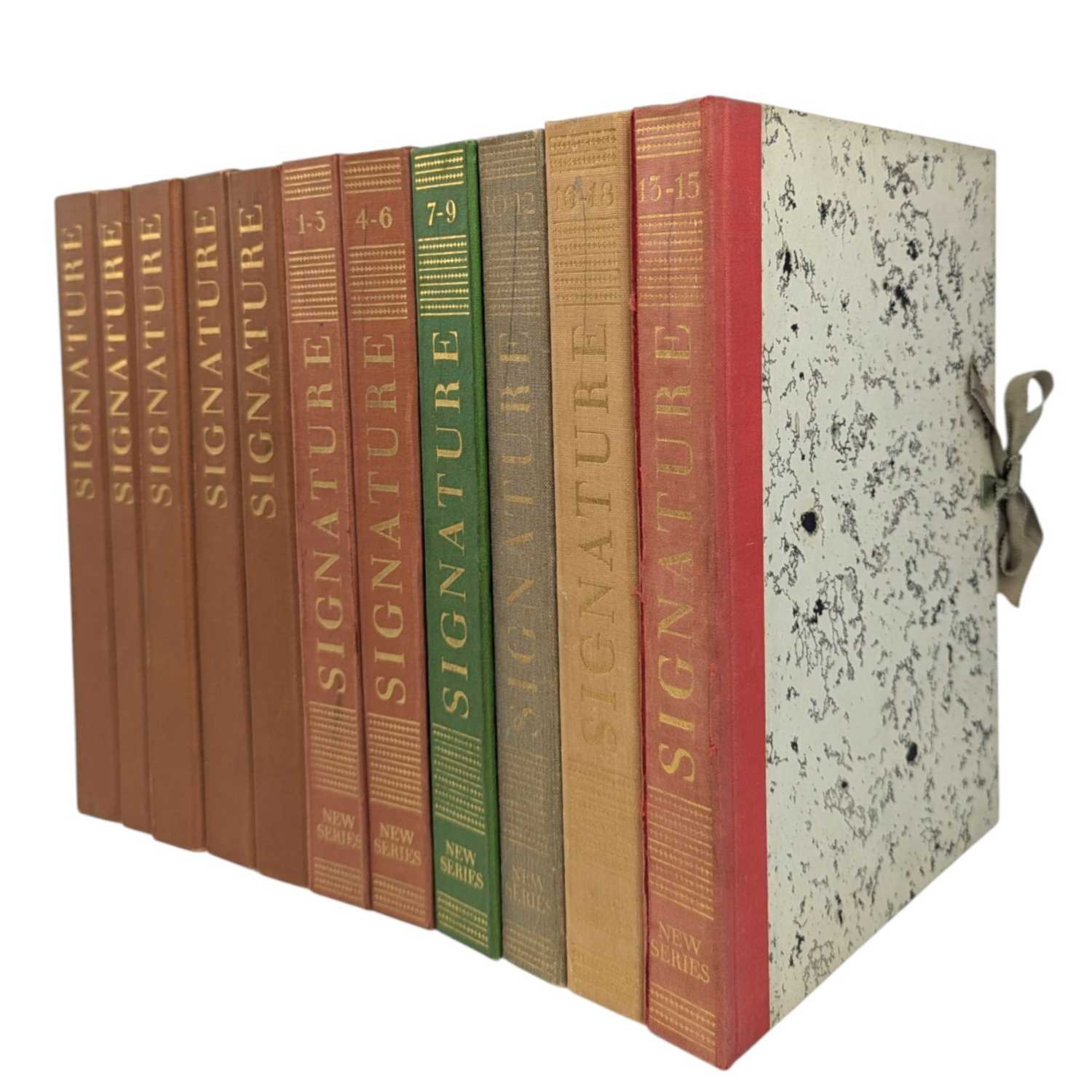 Lot 200 - SIGNATURE: A QUADRIMESTRIAL OF TYPOGRAPHY AND GRAPHIC ARTS 1935-1954 - ORIGINAL AND NEW SERIES