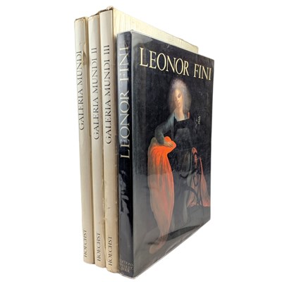 Lot 169 - ART INTEREST - FOUR LARGE ART BOOKS TO INCLUDE LEONOR FINI AND GALERIA MUNDI