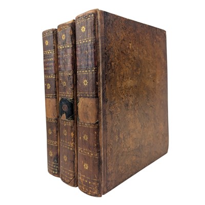 Lot 86 - COLLINSON, REV. JOHN - 1791 THE HISTORY AND ANTIQUITIES OF THE COUNTY OF SOMERSET, 3 VOLS