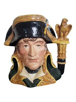 Lot 103 - ROYAL DOULTON - 1993 LIMITED EDITION NAPOLEON CHARACTER JUG