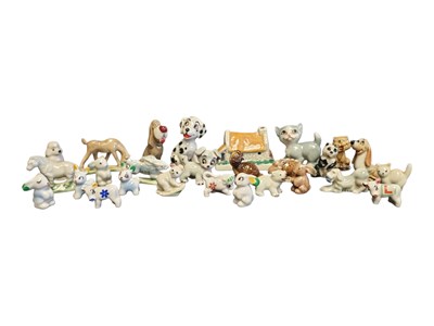 Lot 113 - COLLECTION OF 20TH CENTURY WADE CERAMIC MINIATURE FIGURES