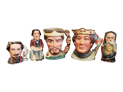 Lot 109 - ROYAL DOULTON - COLLECTION OF LATE 20TH CENTURY CERAMIC CHARACTER JUGS