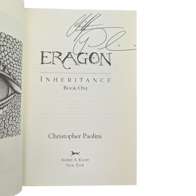 Lot 119 - FANTASY & SCI-FI FIRST EDITIONS, INC. ONE SIGNED - ISAAC ASIMOV, CHRISTOPHER PAOLINI, STEPHEN KING