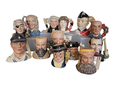 Lot 120 - 20TH CENTURY COLLECTION OF ROYAL DOULTON CHARACTER/TOBY JUGS