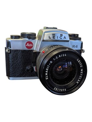 Lot 355 - LEICA - VINTAGE R4 35MM SLR CAMERA