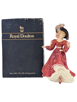Lot 125 - ROYAL DOULTON - FIGURE OF THE YEAR - PATRICIA HN3365 PORCELAIN LADY FIGURE