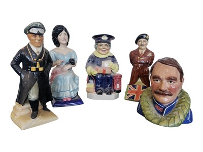 Lot 124 - 20TH CENTURY COLLECTION OF KEVIN FRANCIS CHARACTER/TOBY JUGS