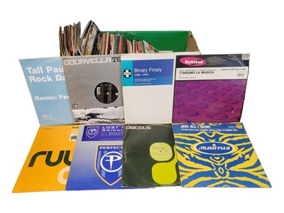 Lot 18 - COLLECTION OF LATE 20TH / 21ST CENTURY ELECTRONIC / HOUSE / DRUM & BASS LP VINYL RECORDS