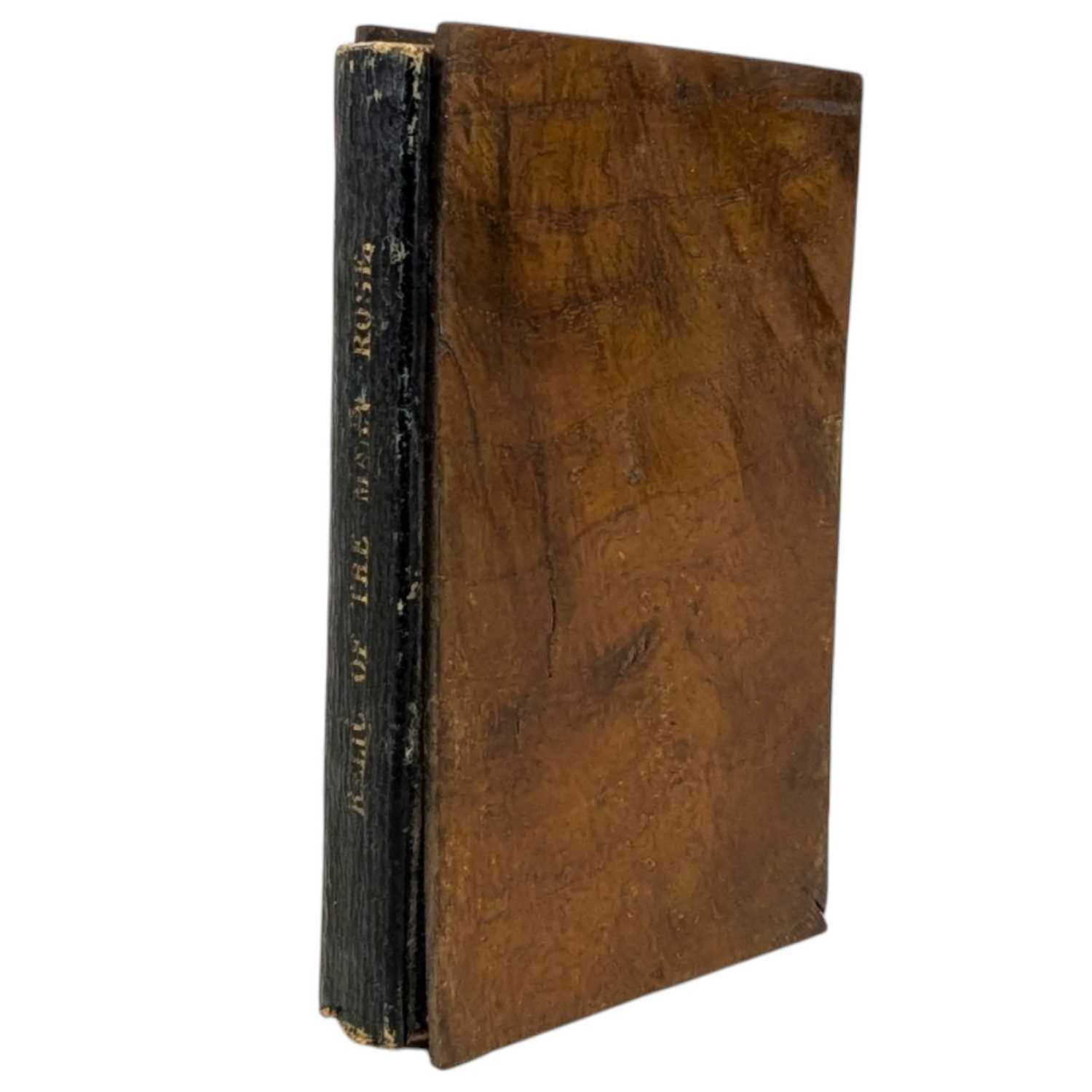 Lot 4 - MARY ROSE - 1843 NARRATIVE OF THE LOSS OF THE MARY ROSE, BOUND IN WOOD OF THE SHIP