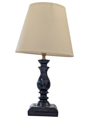 Lot 365 - POOKY LIGHTNING - MODERN DESIGNER BLUE SMALL TABLE LAMP