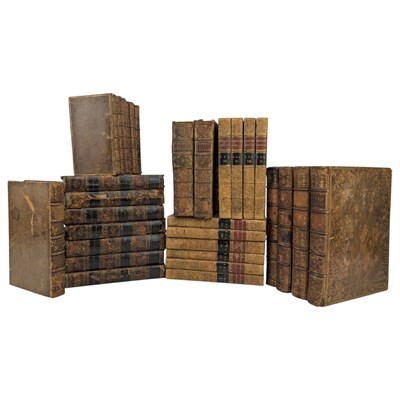 Lot 45 - A VARIED SELECTION OF LEATHER FINE BINDINGS TO INCLUDE SHAKESPEARE, PENNANT'S ZOOLOGY, ETC