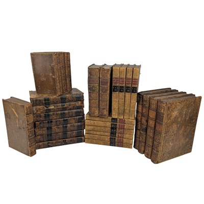 Lot 45 - A VARIED SELECTION OF LEATHER FINE BINDINGS TO INCLUDE SHAKESPEARE, PENNANT'S ZOOLOGY, ETC