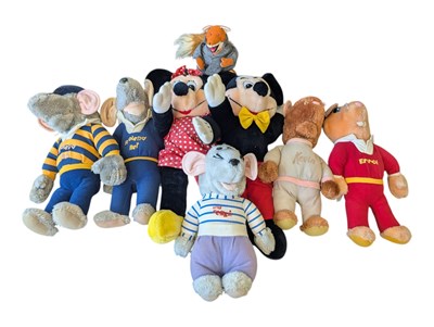 Lot 405 - COLLECTION OF VINTAGE 1980S PLUSH TOYS