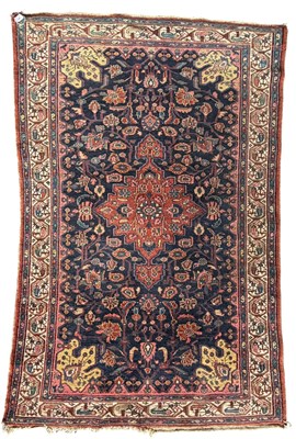 Lot 638 - EARLY 20TH CENTURY NORTH WEST PERSIAN MALAYER WOOL FLOOR CARPET RUG