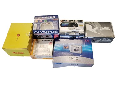 Lot 398 - COLLECTION OF BOXED DIGITAL CAMERAS