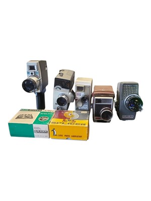 Lot 403 - COLLECTION OF VINTAGE CINE CAMERAS & ACCESSORIES