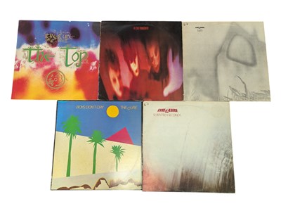 Lot 6 - THE CURE - FIVE LATE 20TH CENTURY LP VINYL RECORDS