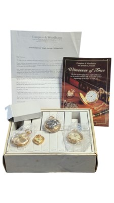 Lot 466 - COMPTON & WOODHOUSE, UK - SET OF COLLECTABLE POCKET WATCHES