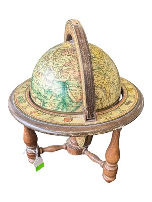 Lot 407 - MID CENTURY VINTAGE LLOYD TRIESTINO TABLE TOP ZODIAC GLOBE