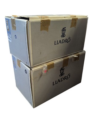Lot 161 - LLADRO - VINTAGE FOUR SEASONS PORCELAIN FIGURES
