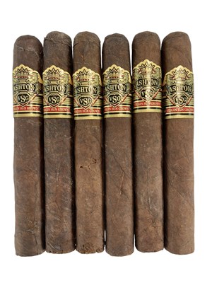 Lot 178 - SIX ASHTON VSG VIRGIN SOUTH GROWN ROBUSTO VINTAGE HANDMADE CIGARS