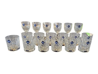 Lot 197 - COLLECTION OF BOXED EDINBURGH CRYSTAL GLASSES
