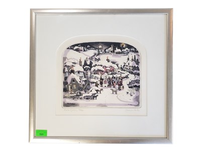 Lot 169 - GRAHAM CLARKE (B. 1941) - FRAMED LIMITED EDITION ETCHING TITLED 'REALM OF GLORY'