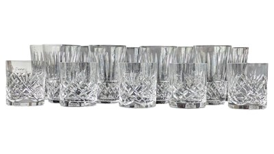 Lot 199 - WATERFORD & CAVAN - TWO SETS OF IRISH CRYSTAL DRINKING GLASSES