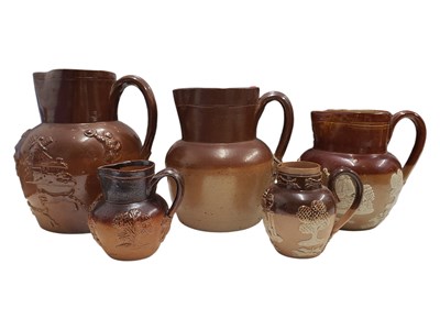 Lot 189 - COLLECTION OF LATE 19TH / EARLY 20TH CENTURY STONEWARE HARVEST JUGS