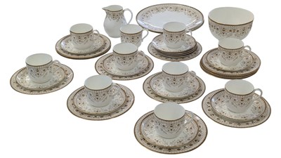 Lot 208 - WEDGWOOD, BRITISH - LATE 19TH CENTURY PORCELAIN CHINA / TEA SERVICE