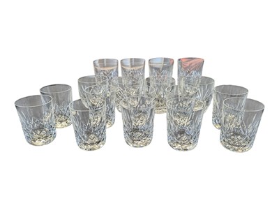 Lot 214 - WATERFORD CRYSTAL - COLLECTION OF CUT GLASS TUMBLERS