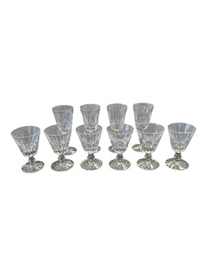 Lot 217 - WATERFORD CRYSTAL - COLLECTION OF VINTAGE SHERRY & PORT GLASSES