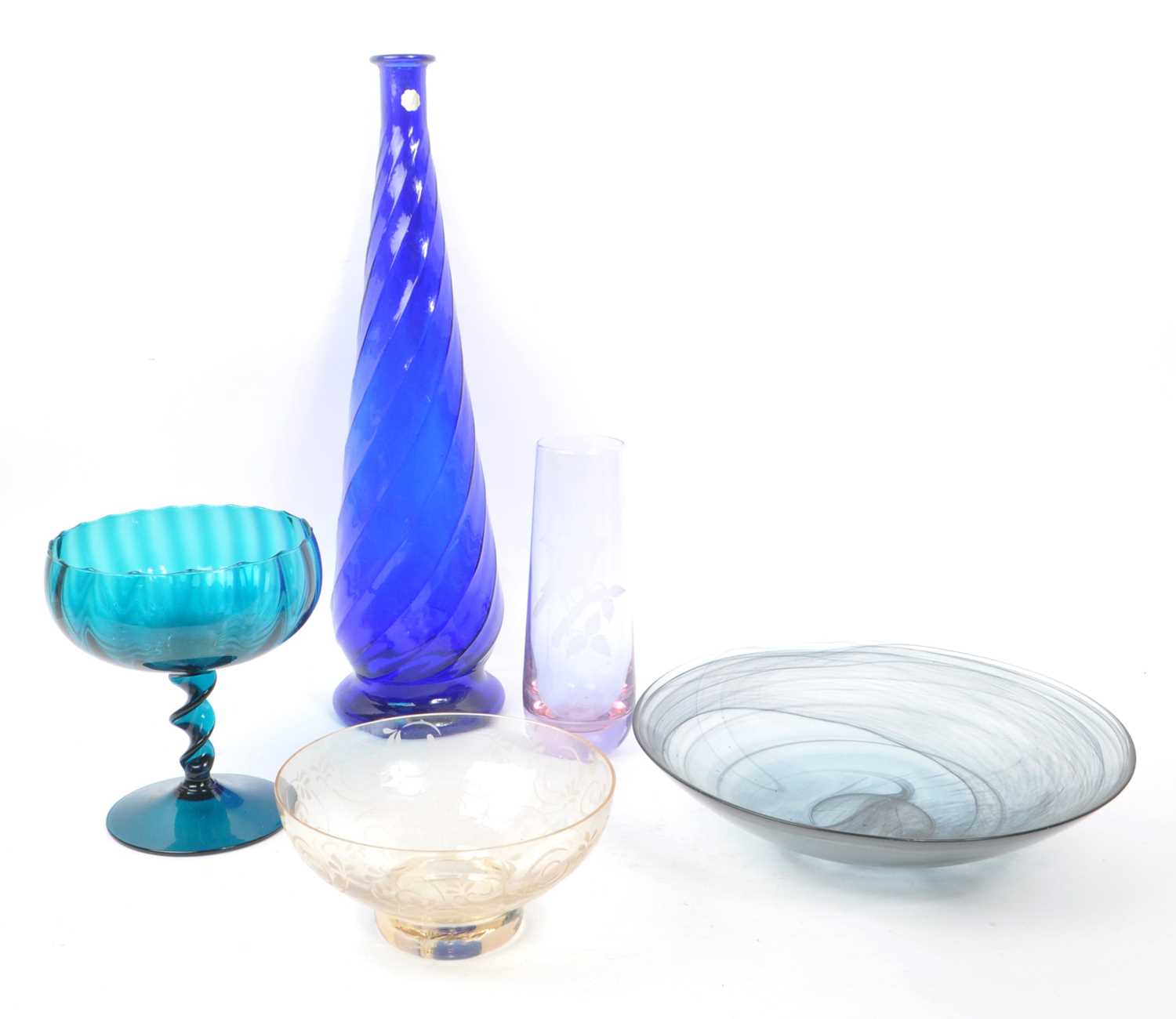 Lot 28 - COLLECTION OF MID CENTURY GLASSWARE