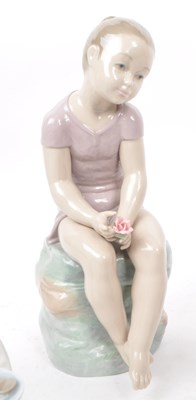 Lot 37 - NAO - LLADRO - SIX LATE 20TH CENTURY SPANISH LADY FIGURINES