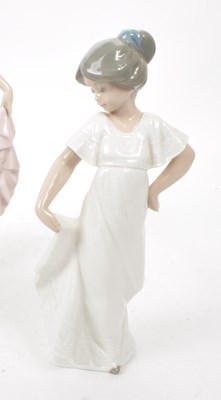 Lot 37 - NAO - LLADRO - SIX LATE 20TH CENTURY SPANISH LADY FIGURINES