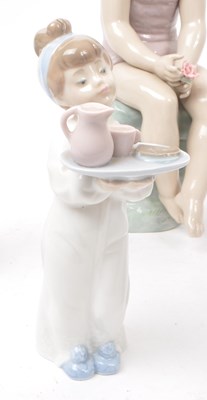 Lot 37 - NAO - LLADRO - SIX LATE 20TH CENTURY SPANISH LADY FIGURINES