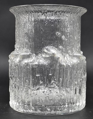 Lot 371 - TAPIO WIRKKALA FOR IITTALA - ARNICA - VINTAGE MID CENTURY FROSTED GLASS VASE