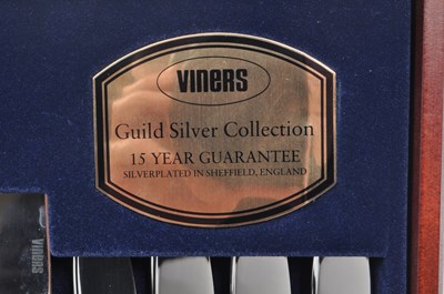 Lot 246 - VINERS - COLLECTION OF LATE 20TH CENTURY 58 PIECE TUDOR CANTEEN